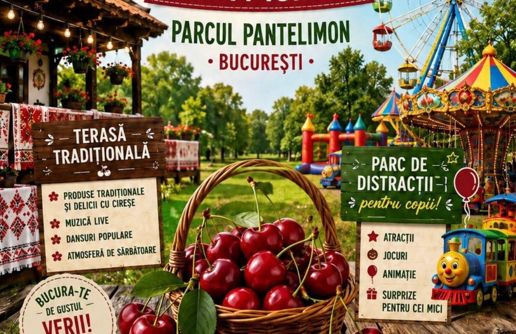 Festival Cireșe și Plăcinte Brașovene Weekend în Parcurile Pantelimon și IOR