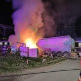Accident GRAV: Tren spre Constanța, ciocnire cu autocisternă! 200 evacuați