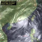 Taifunul Noul pune China în genunchi: 340.000 evacuați