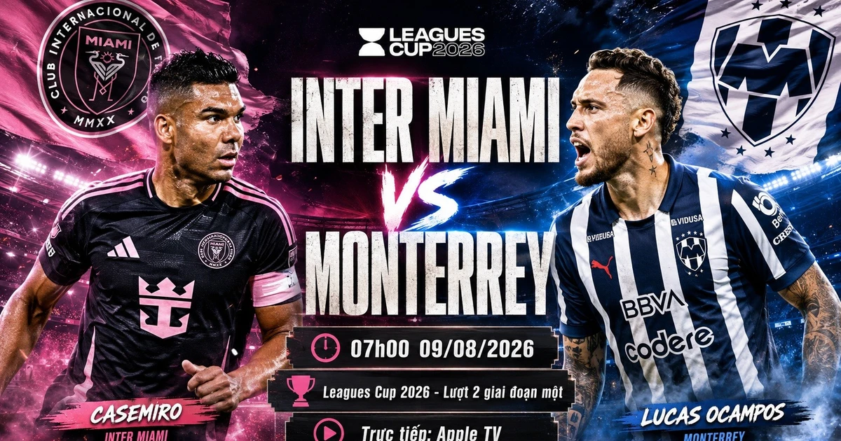 Messi absent la Inter Miami vs Monterrey. Link live: 7 august