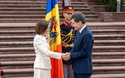 Nicușor Dan, la Chișinău cu Maia Sandu: Discuții pe tema independenței