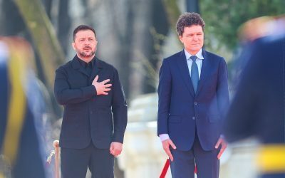Nicușor Dan în Moldova, Zelenski la Independență