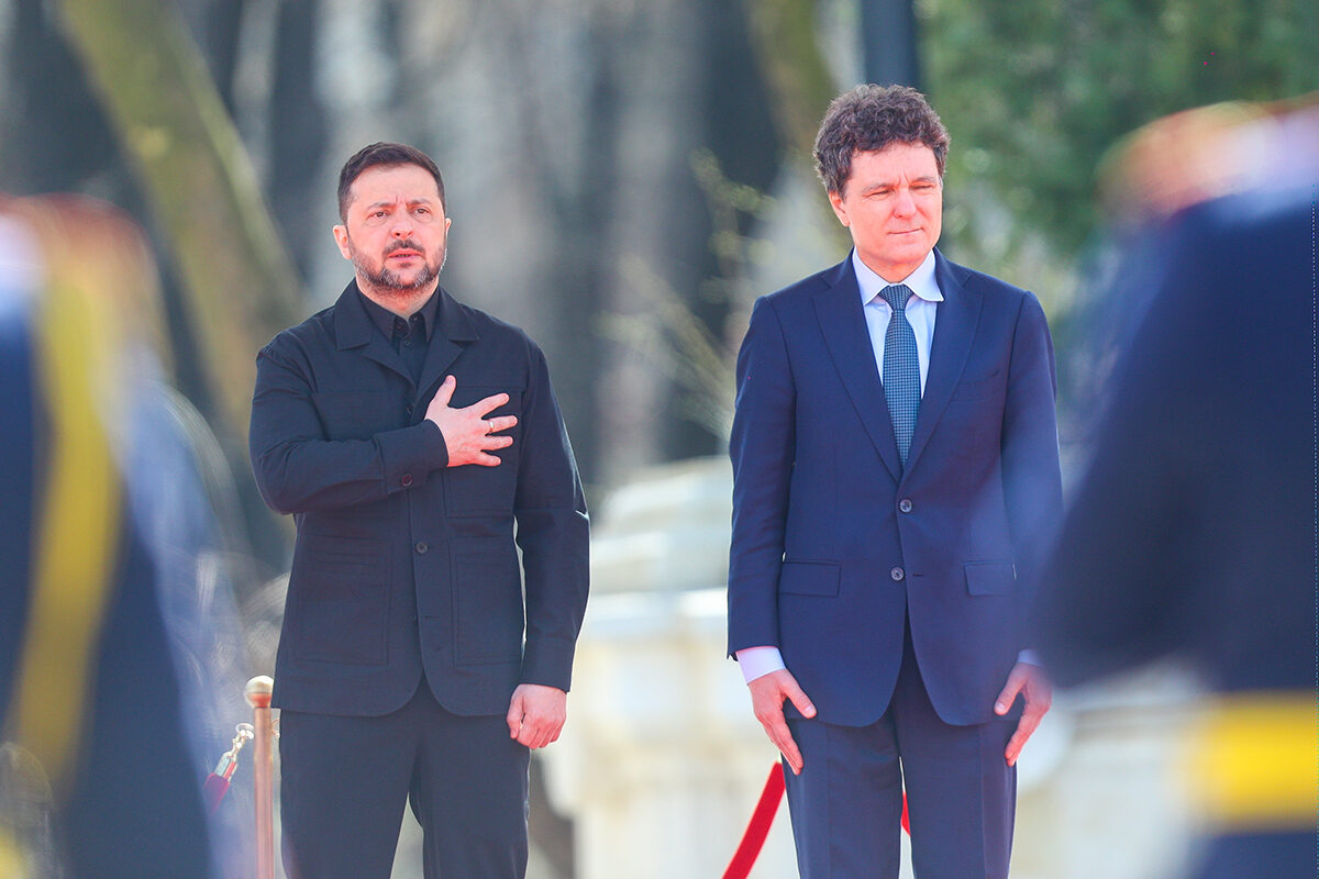 Nicușor Dan în Moldova, Zelenski la Independență