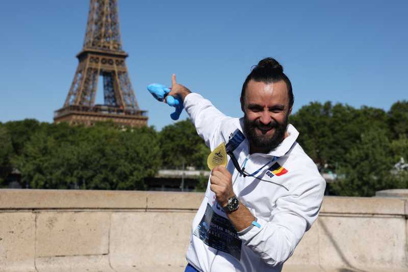 Cătălin Preda, AUR european la sărituri de la mare înălțime