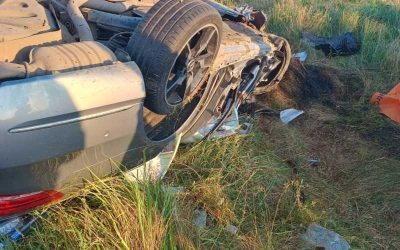 Brăila: Tragedie pe DJ 221, un mort și 6 răniți în accident cu 3 mașini