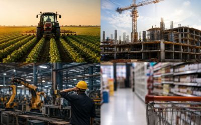 PIB T2: Agricultură, construcții salvează economia?