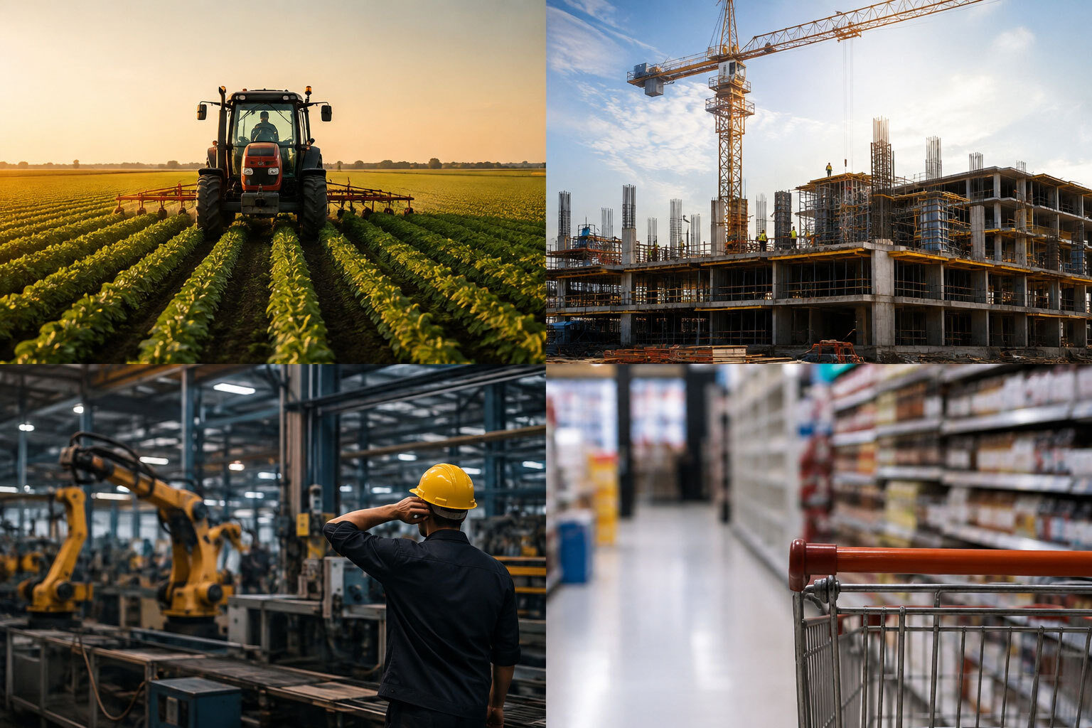 PIB T2: Agricultură, construcții salvează economia?