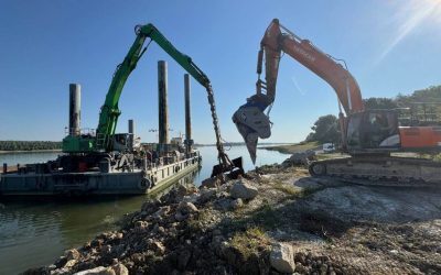 Barje la Cernavodă: Operațiune finalizată la Apele Române