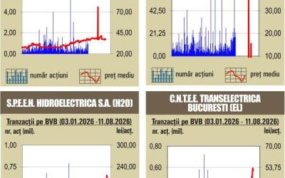 BVB în Roșu: Majoritatea Indicilor Pierd Din Valoare