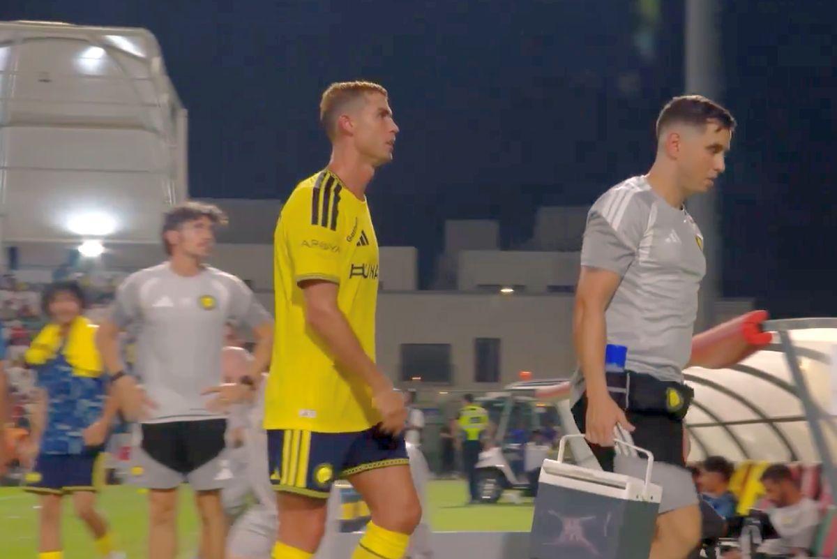 Ronaldo, scos la pauză la debut: Ce a urmat e de necrezut