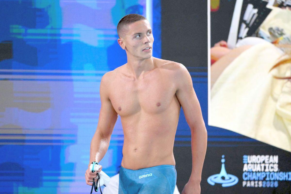 Popovici la Europene: AUR și record mondial la 100 m liber