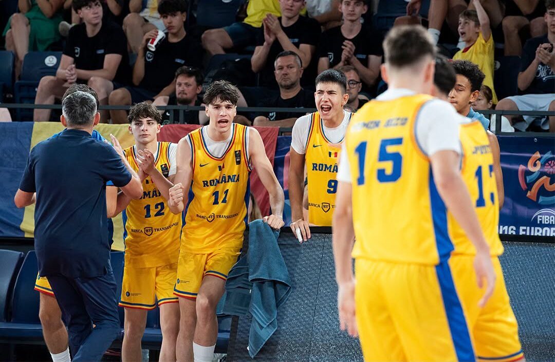 România U16: Victorie strânsă cu Serbia la Europene
