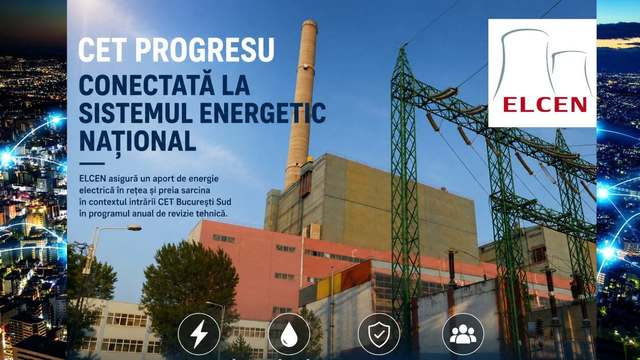 ELCEN: CET Progresu, conectată la SEN