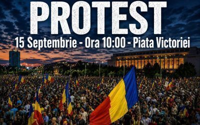 Ciobanii contra Bolojan, sub AUR: Suveraniștii au preluat protestul