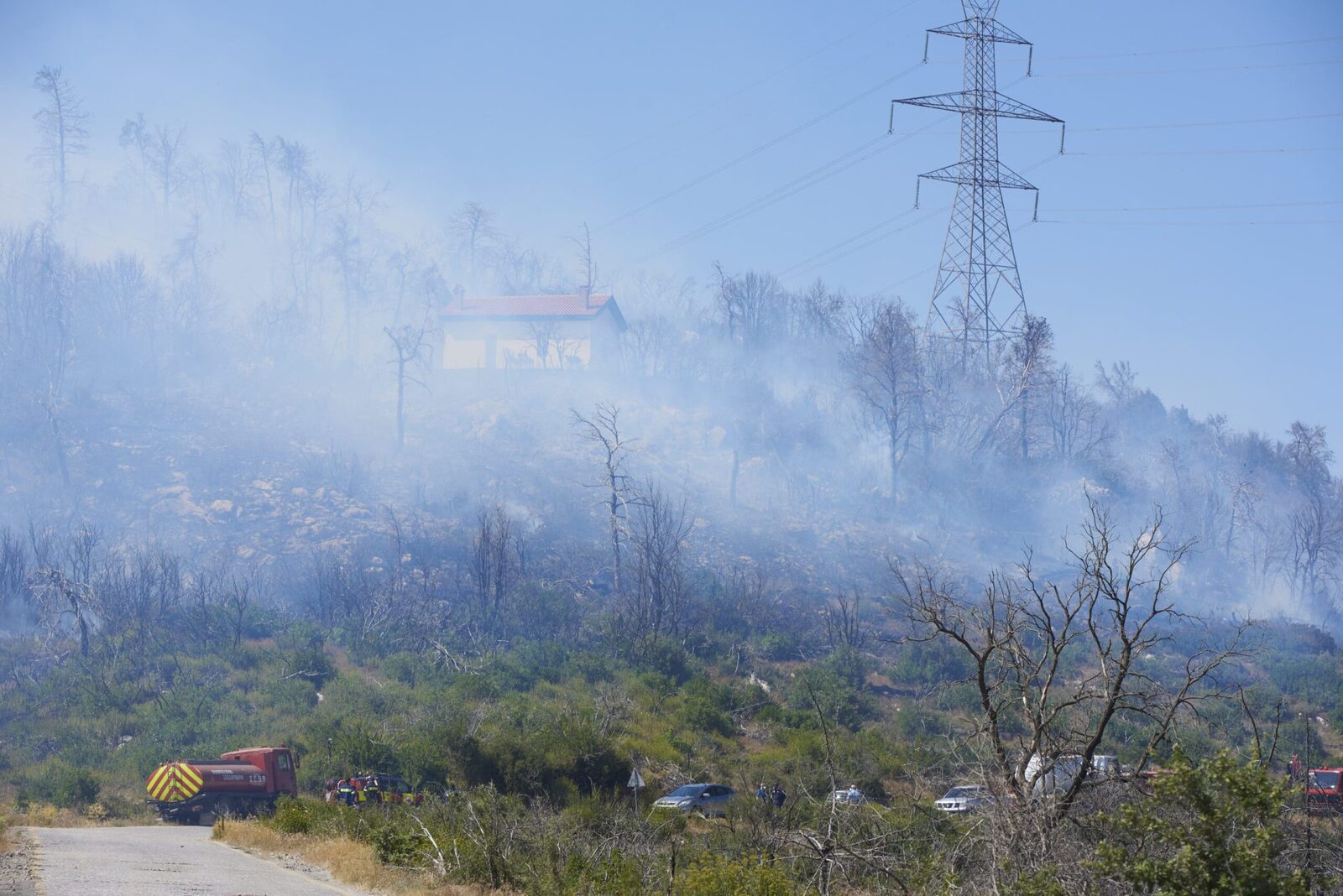 MAE: Niciun român afectat de incendiile din Grecia