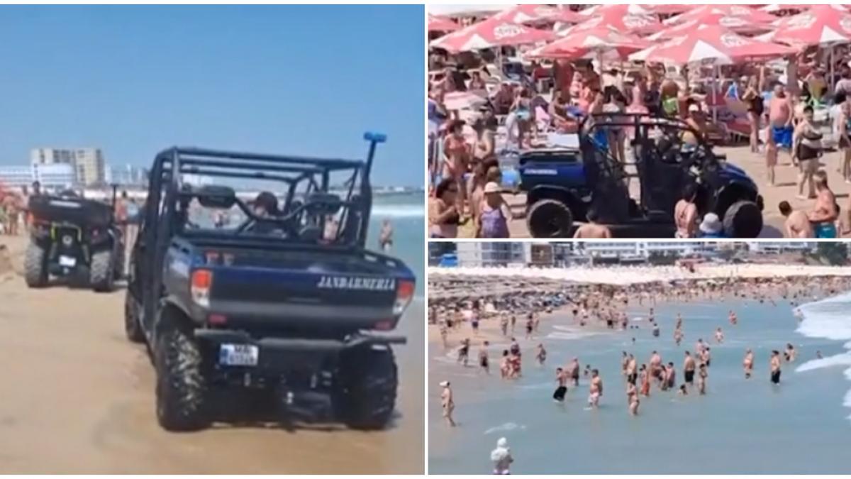Alertă Eforie Nord: Steag roșu, turiști sfidează salvamarii și jandarmii