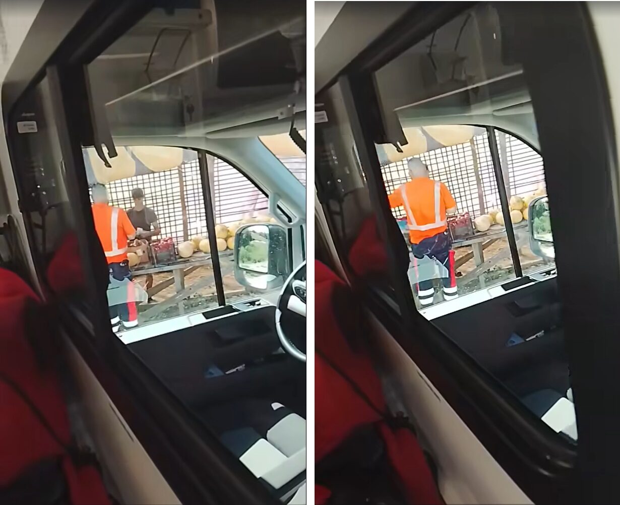 Ambulanță amendată cu 7000 lei pentru pepeni în Bacău
