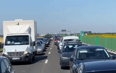 Accident cumplit pe A2: Șase mașini implicate
