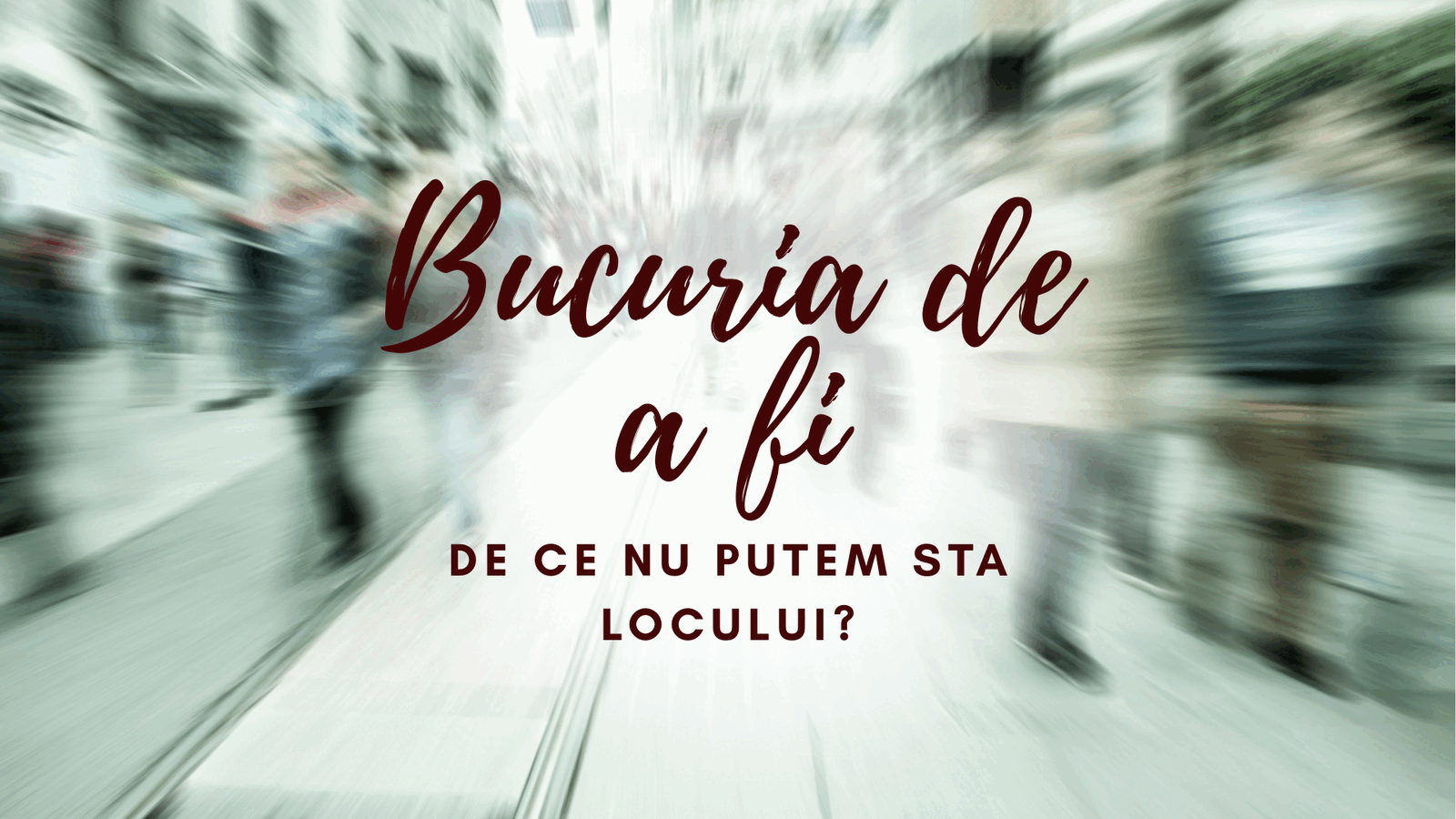 Esența mișcării: De ce inima cere mereu noul