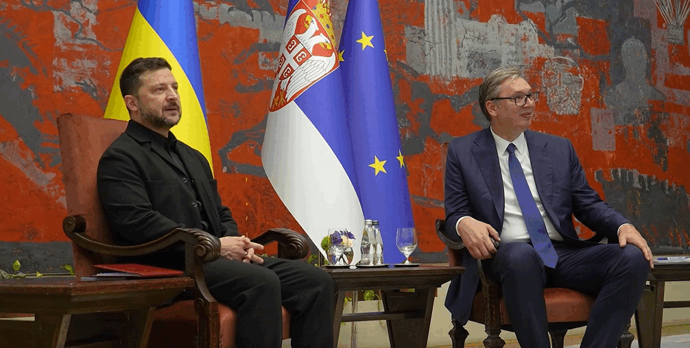 Zelenski la Belgrad: Întâlnire tensionată cu Vucic
