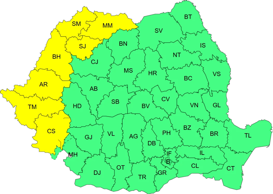 Caniculă. Temperaturi de 36 de grade în România. Prognoza pentru București