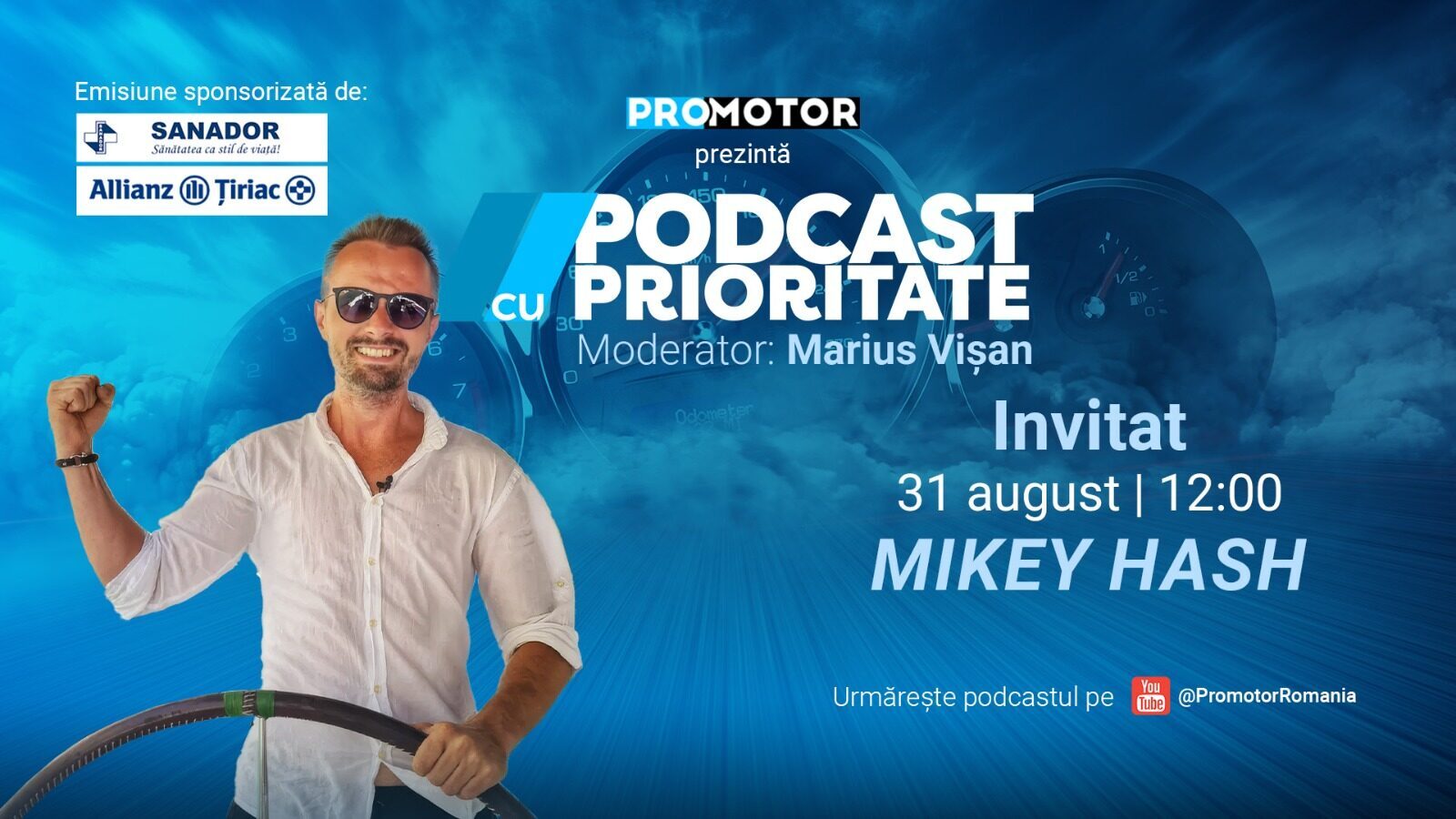 Mikey Hash la „Podcast cu Prioritate”: 3 ani pe ocean și revenirea acasă