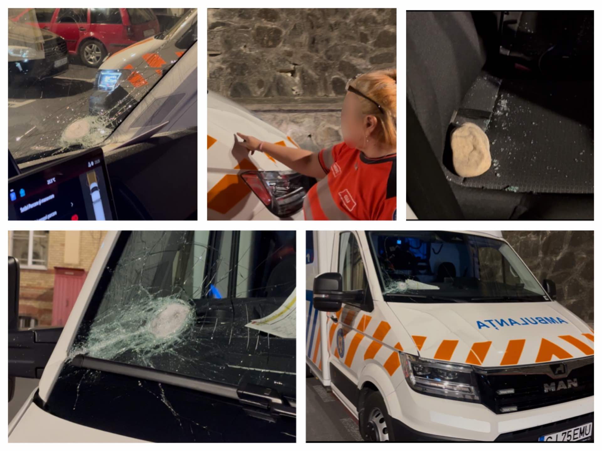 Ambulanță atacată cu topoare în România, acuzații de furt de copii