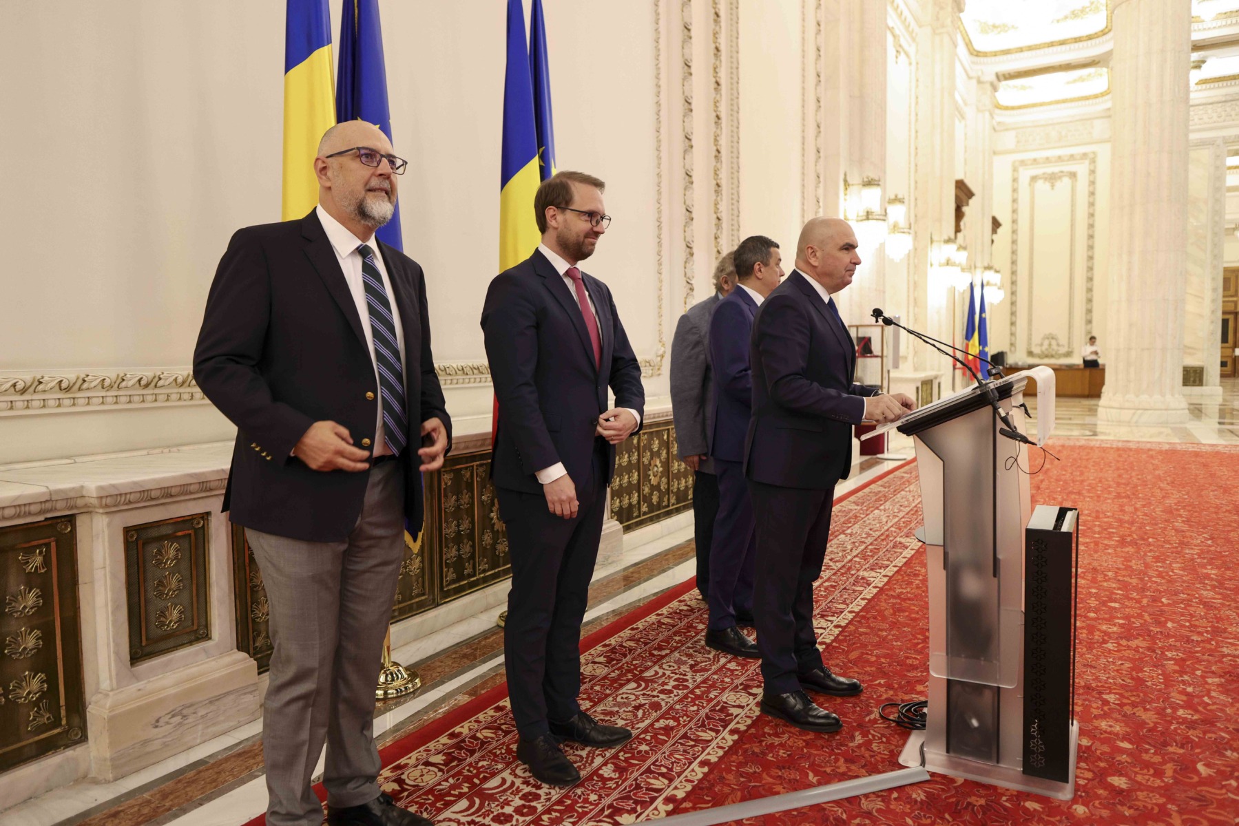 Grindeanu, Bolojan, Fritz, Kelemen Hunor la Cotroceni cu Nicușor Dan