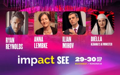 Reynolds și IA ministru la București vin la IMPACT SEE