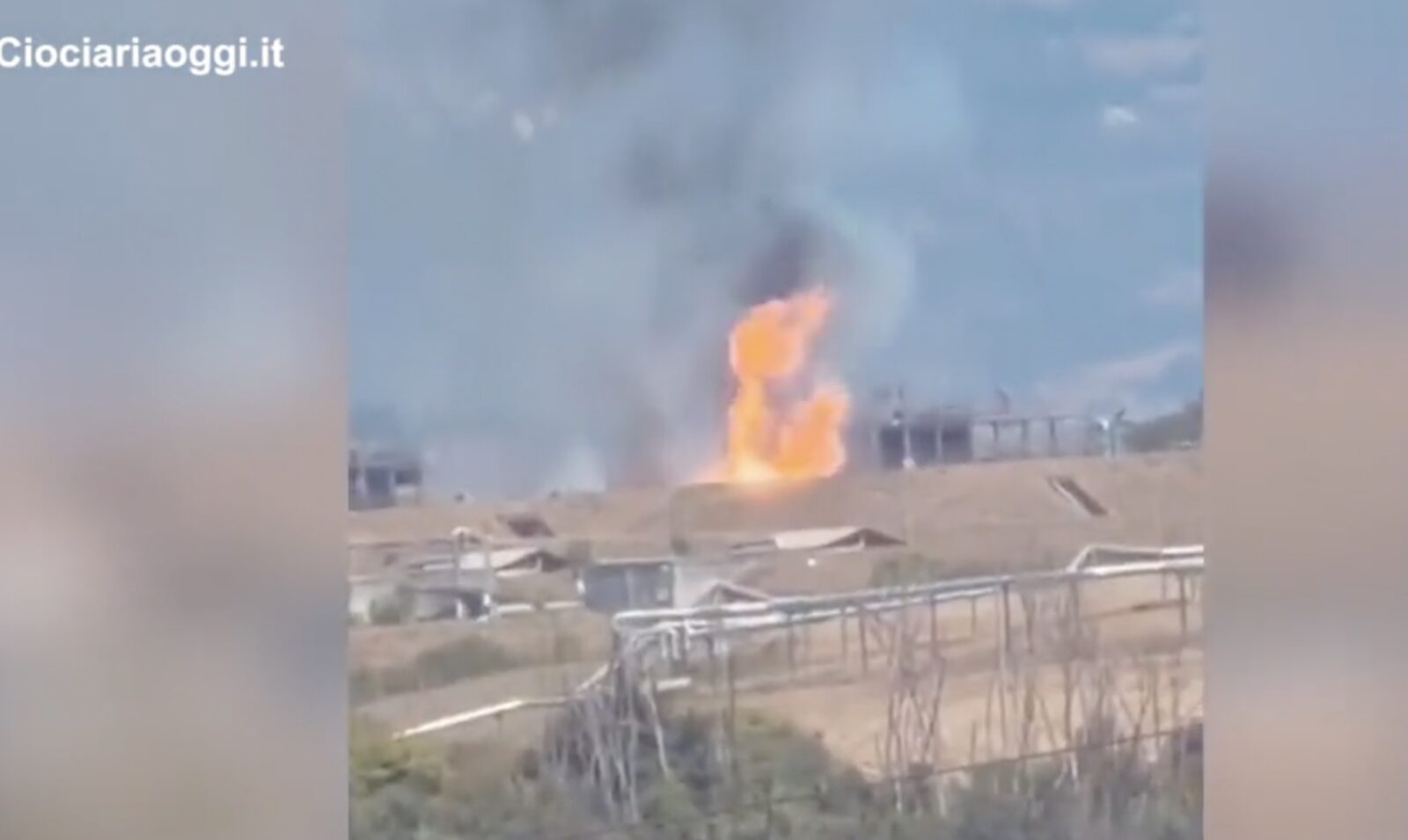 Colleferro: Explozie și flăcări la fabrica de muniție