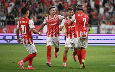 Dinamo, recital pe „Arcul de Triumf”! Voluntari, învins categoric