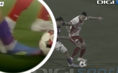 UTA – Rapid: Penalty controversat în 90+3, Rapidul a cerut