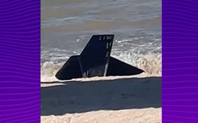 Fragment de dronă pe plaja din Saturn. Turiștii evacuați