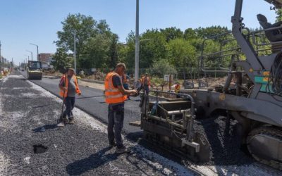 Prelungirea Ghencea: Începe asfaltarea tronsonului 3