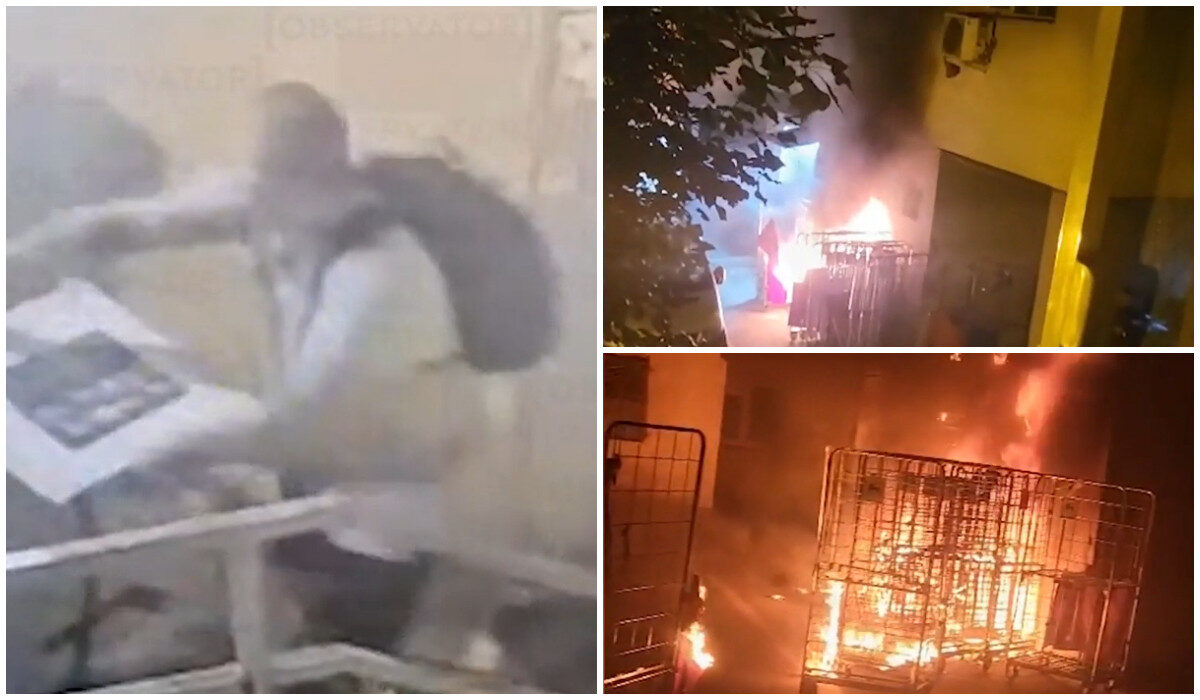 Piromanul care a semănat teroare: 3 blocuri, incendiate în mai puțin de o oră