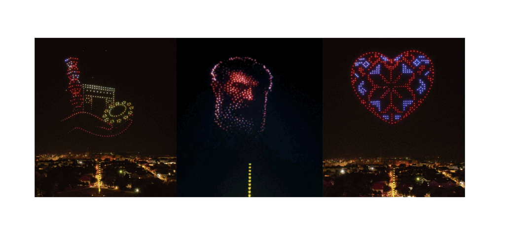 Drone Românești: De la 50 la 450 în Spectacol la Târgu Jiu