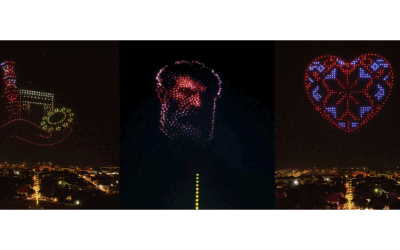 Drone Românești: De la 50 la 450 în Spectacol la Târgu Jiu