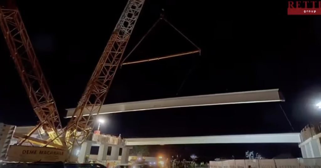 A0: Ultima grindă montată, autostrada prinde contur