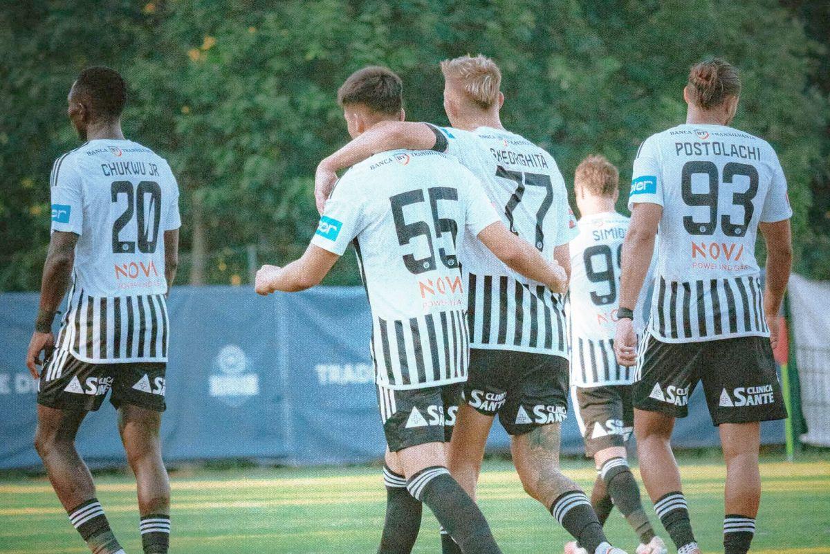 U Cluj, dezlănțuit: 7-1 pe tabelă