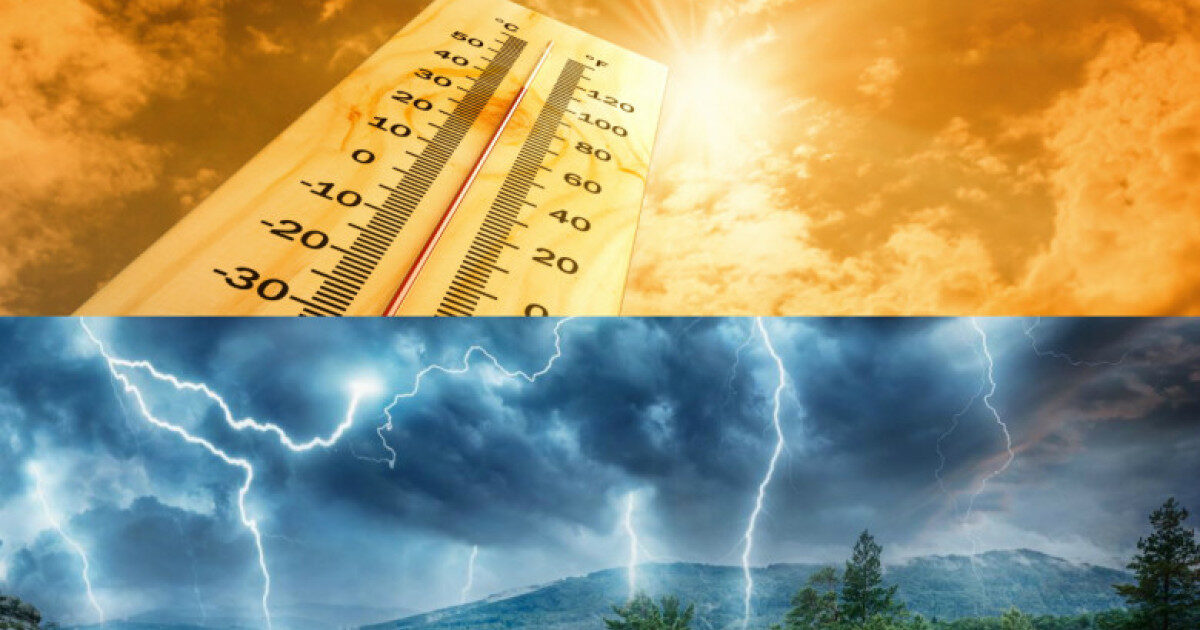 Vremea Ne Bună: Trei Coduri Galbene pentru Ploi, Vânt și Caniculă