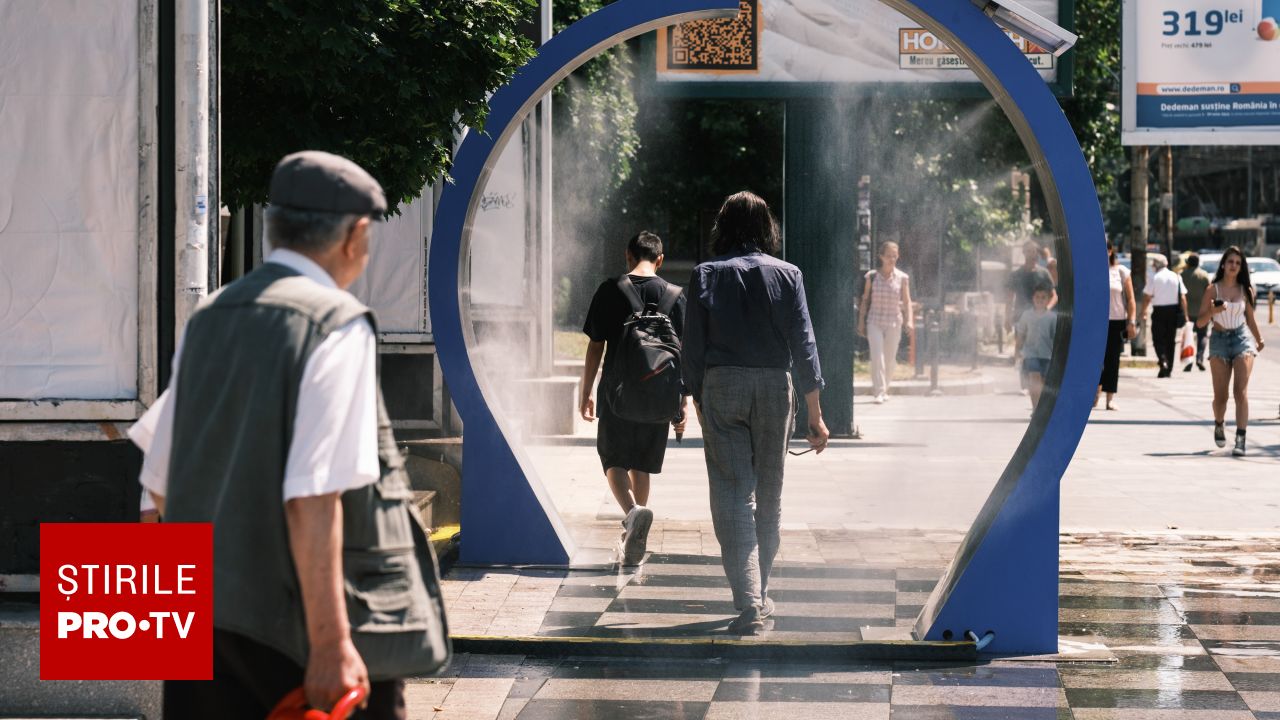 Vremea azi, 7 august: Averse puternice după-amiaza în majoritatea zonelor