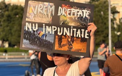 Protest în Piața Victoriei: 8 ani de la #10August, dreptate căutată