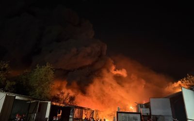 Incendiu uriaș în București, fum dens pe cer. RO-Alert!