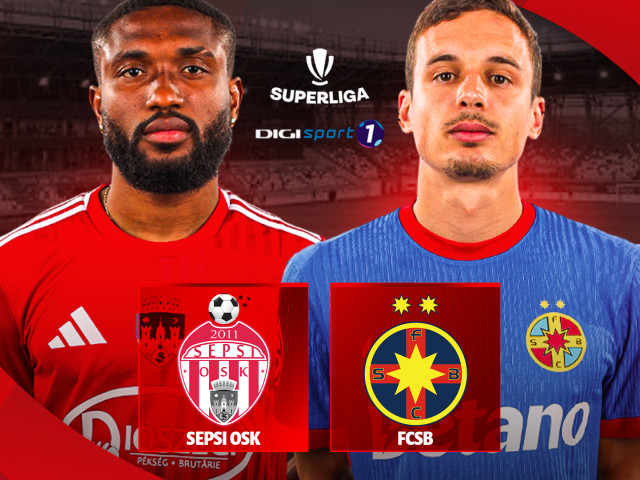 Sepsi – FCSB: Roș-albaștrii, „ca acasă” la Sfântu Gheorghe