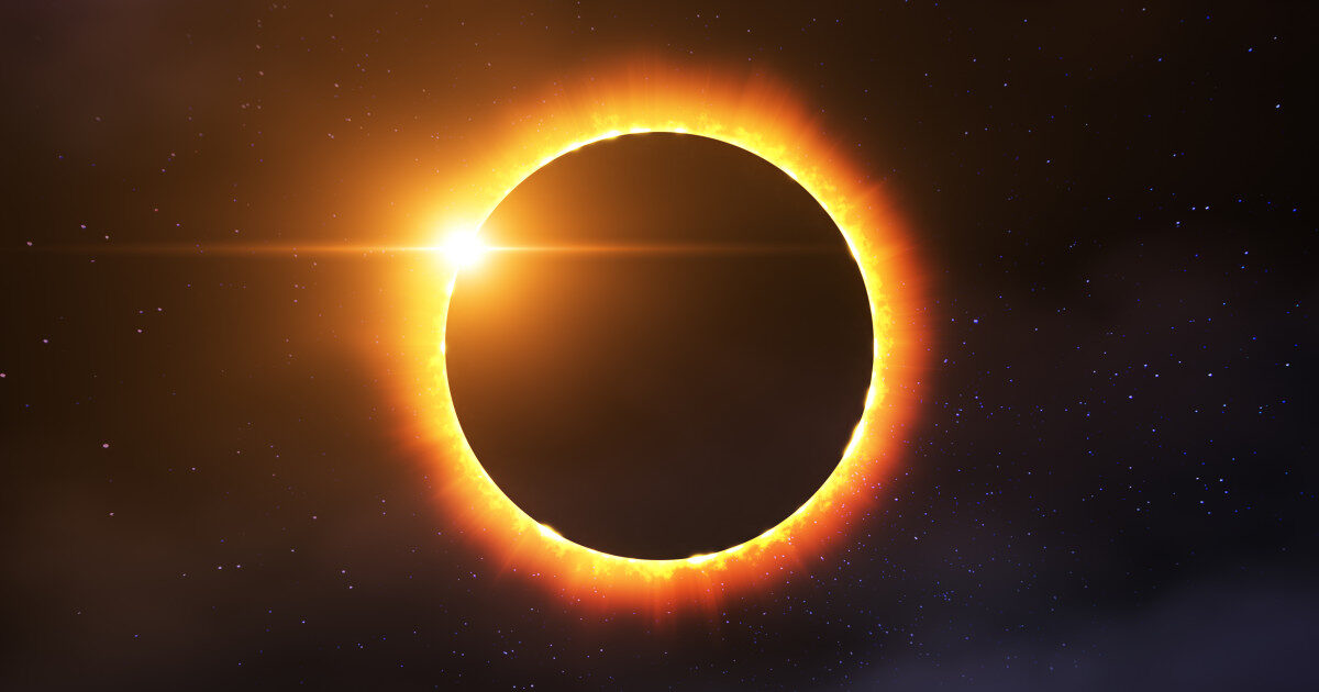 Eclipsă totală: a transmis spectacolul ceresc