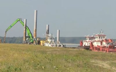 Dunărea, blocată: Operațiuni amânate la Cernavodă din motive de siguranță