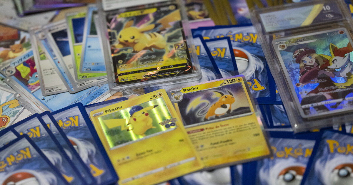 Jaf spectaculos în Franța: Sute de cartonașe Pokemon, furate din magazin