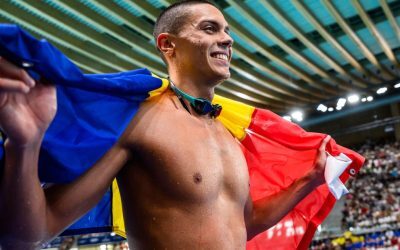 Popovici, în semifinale la 200m. Marea finală e azi, presiune imensă