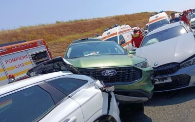 Carambol pe A2 blochează traficul. DN1 și DN7, infern