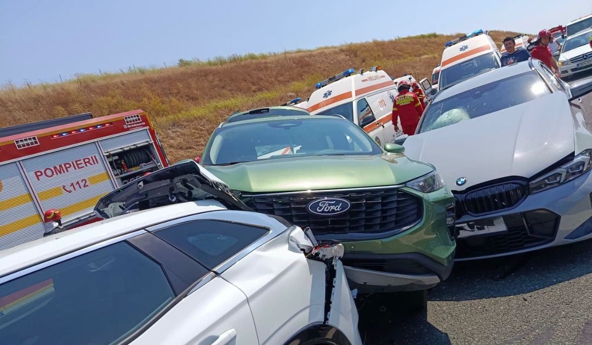 Carambol pe A2 blochează traficul. DN1 și DN7, infern